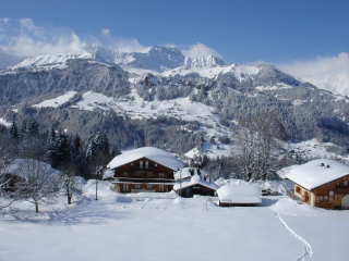 Les Chamois - Piscine chauffée (été) piste de luge (hiver)