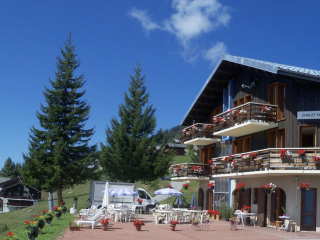 Appartement Mirantin  sur les pistes des Saisies et de l'espace diamant.
